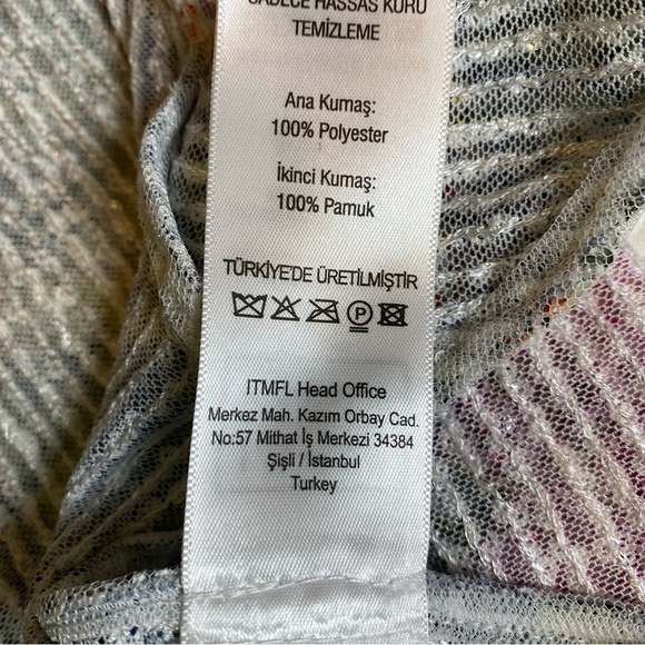 IN‎ THE MOOD FOR LOVE Williams Sequin Floral Top Ladies Large - Picture 16 of 16